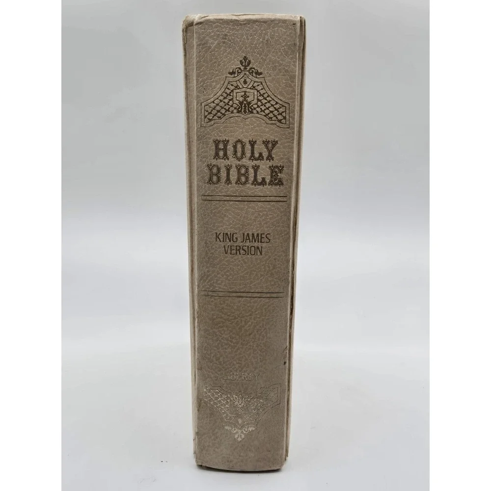 Vtg Lg HOLY BIBLE CRUSADE ANALYTICAL EDITION King James Version Nashville 1964